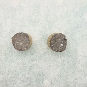 Handmade Druzy Stud Earrings